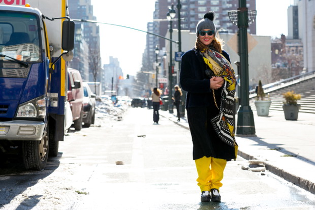 Street fashion: NYFW jesień-zima 2014/2015, dzień 6