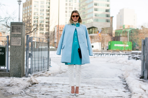 Street fashion: NYFW jesień-zima 2014/2015, dzień 7