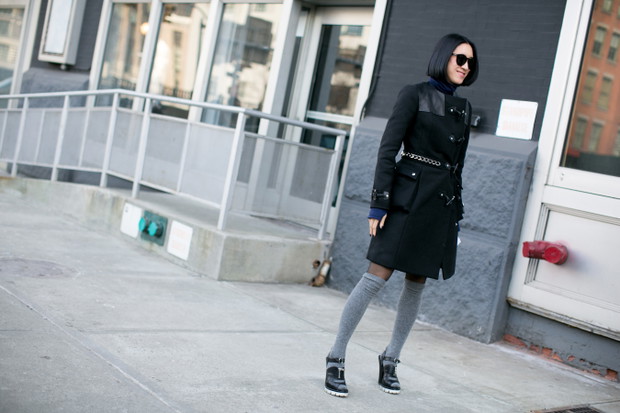 Street fashion: NYFW jesień-zima 2014/2015, dzień 7