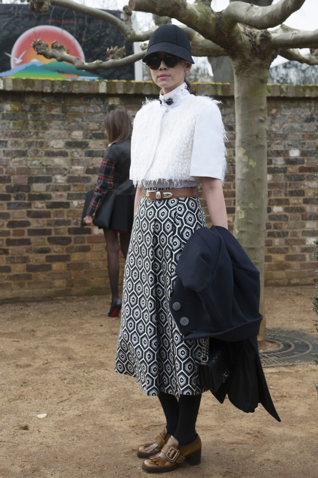 Street fashion: London Fashion Week jesień-zima 2014/2015