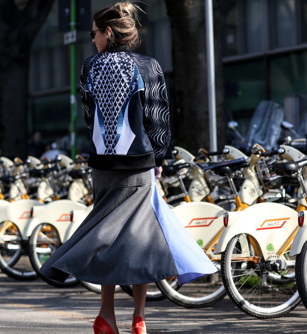 Street fashion: Milan Fashion Week jesień-zima 2014/2015