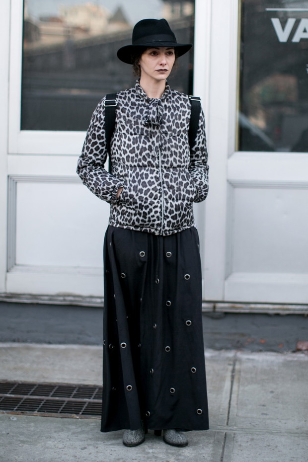Street fashion: NYFW jesień-zima 2014/2015, dzień 7