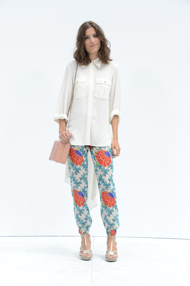 Gwiazdy na Paris Fashion Week Haute Couture jesień-zima 2014/2015