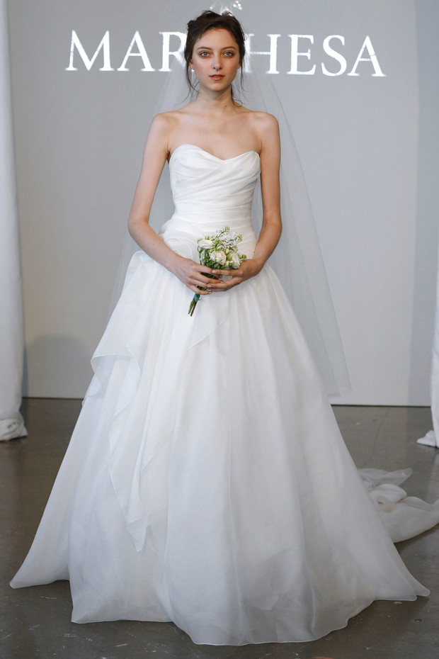 Suknie ślubne 2015: Marchesa wiosna 2015