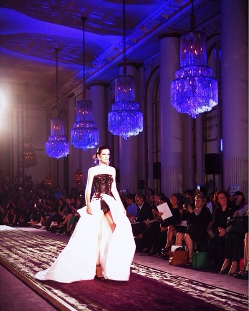 Versace haute couture jesień-zima 2014/2015 - relacja Instagram