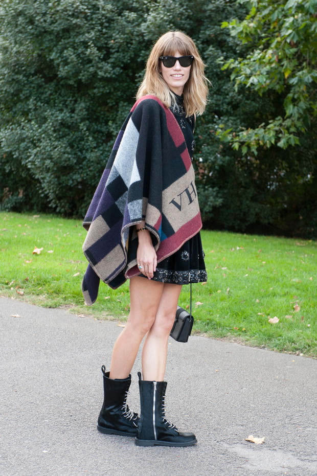 Street fashion: London Fashion Week wiosna-lato 2015