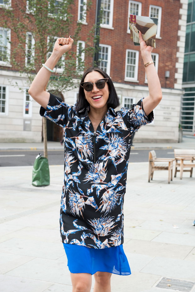 Street fashion: London Fashion Week wiosna-lato 2015