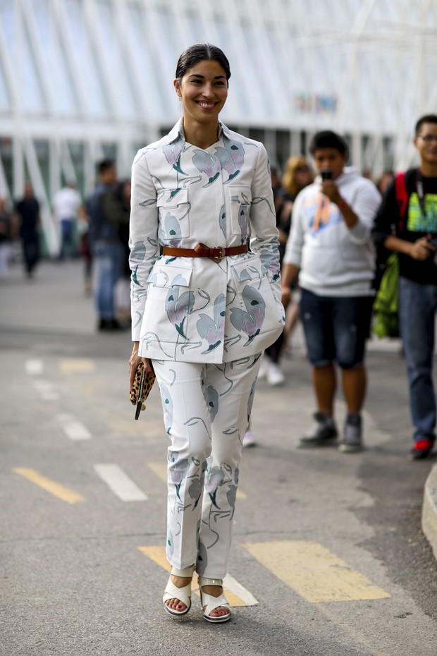Street fashion: Milan Fashion Week wiosna-lato 2015