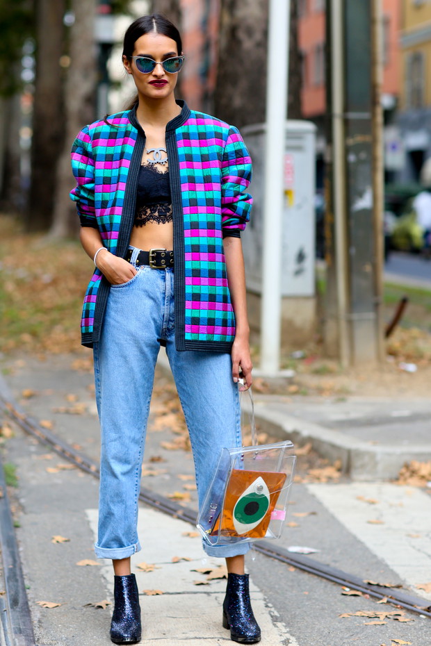 Street fashion: Milan Fashion Week wiosna-lato 2015
