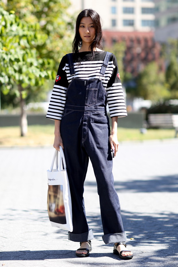 Street fashion: New York Fashion Week wiosna-lato 2015