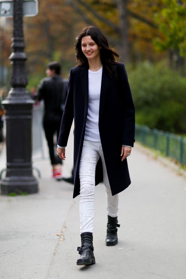 Street fashion: płaszcze na jesień