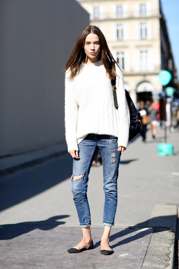 Street fashion: swetry na jesień