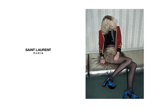 Kampania Saint Laurent Paris wiosna-lato 2015 WIĘCEJ ZDJĘĆ