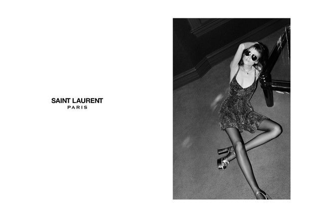 Kampania Saint Laurent Paris wiosna-lato 2015 WIĘCEJ ZDJĘĆ