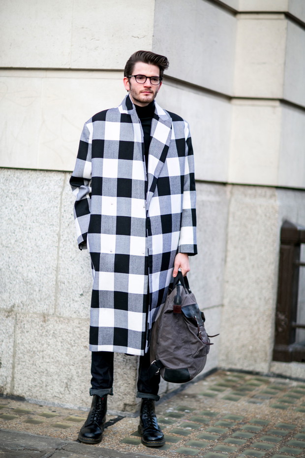 Street fashion: tydzień mody męskiej w Londynie jesień-zima 2015/2016