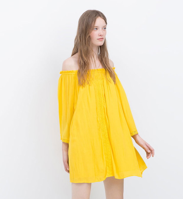 Trendy wiosna-lato 2015: odkryte ramiona
