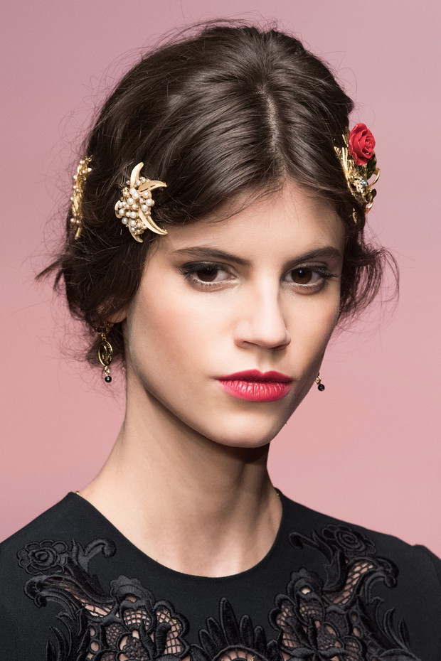 Look z wybiegu: Dolce & Gabbana jesień-zima 2015/2016