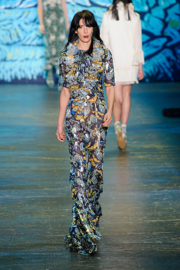 Anna Sui wiosna-lato 2016