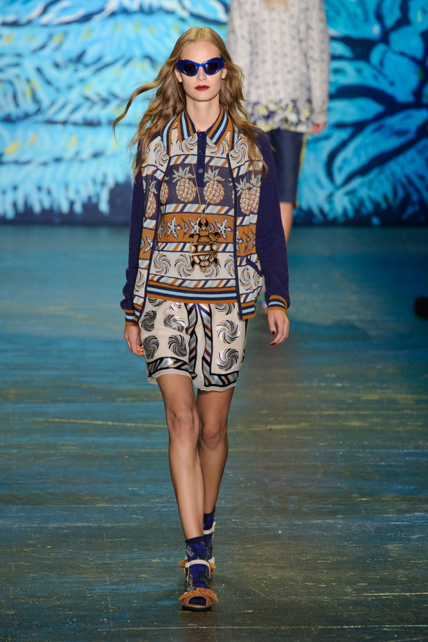 Anna Sui wiosna-lato 2016