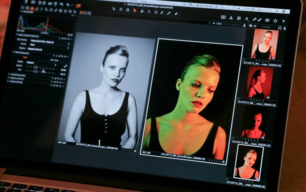 Backstage lookbooka 3D Hector&Karger jesień-zima 2015/2016