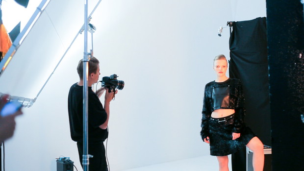 Backstage lookbooka 3D Hector&Karger jesień-zima 2015/2016