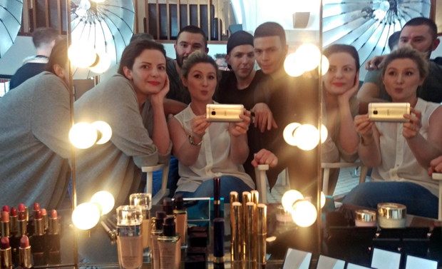 Backstage lookbooka 3D Hector&Karger jesień-zima 2015/2016