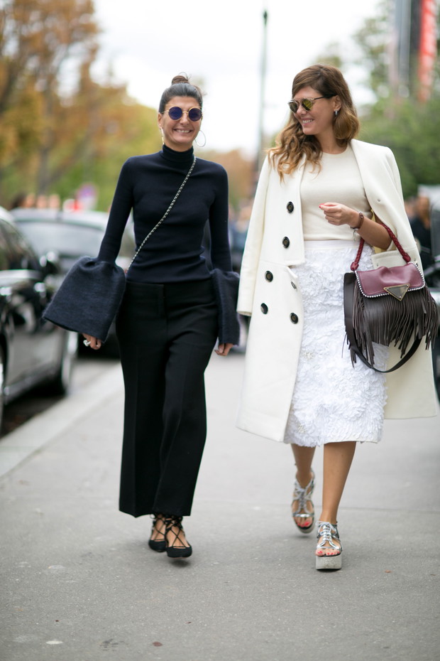 Street fashion: Paris Fashion Week wiosna-lato 2016