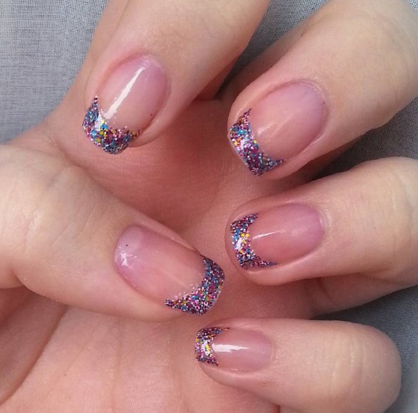 #manicure na Sylwestra 2015/2016