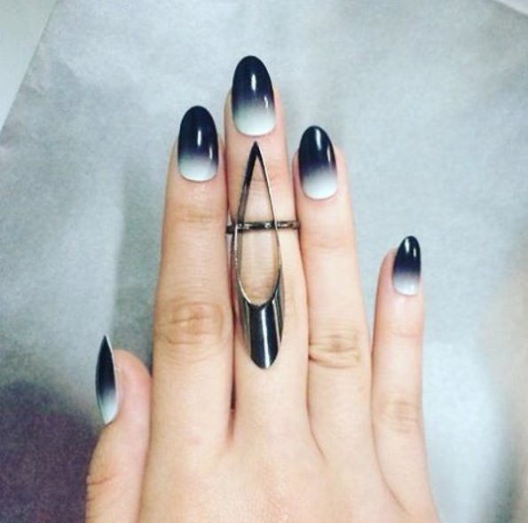 #manicure na Sylwestra 2015/2016