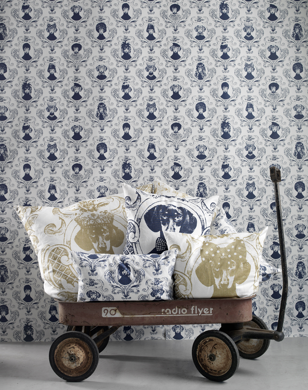 Piękne wnętrza: wzory jak z chińskiej porcelany