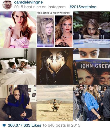 #Sylwester w stylu gwiazd i modelek, fot. @caradelevingne
