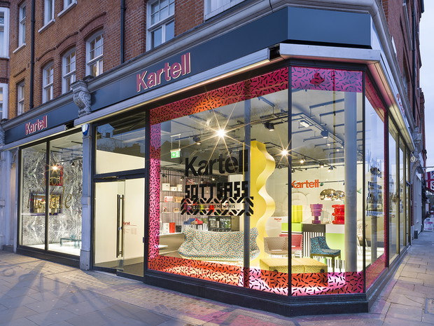Kartell otwiera swój pierwszy flagowy butik w Londynie