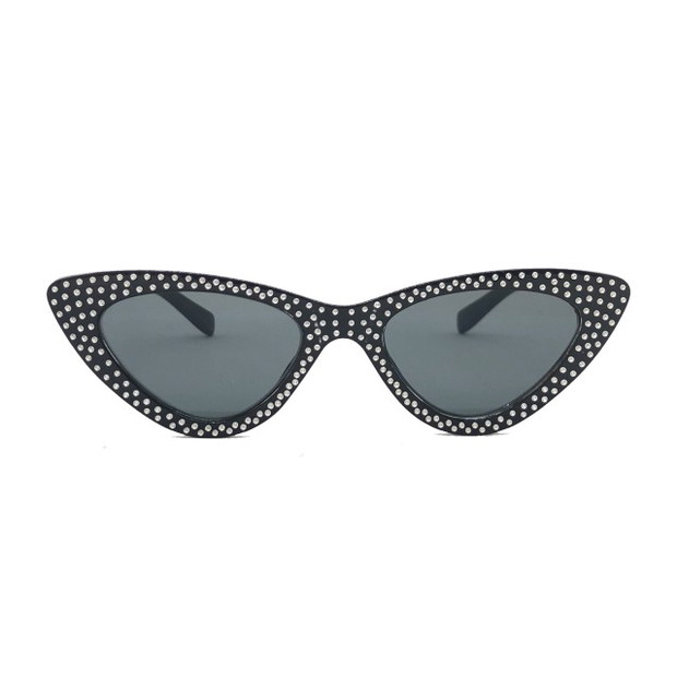 Kocie okulary z kryształkami