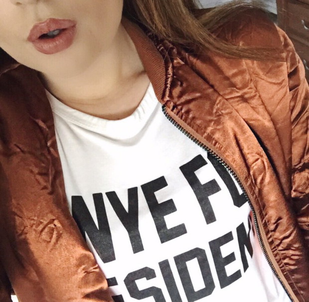 Kurtka bomber w social mediach trendy 2016