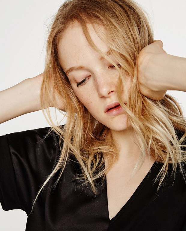 Maja Salamon w sesji Zara