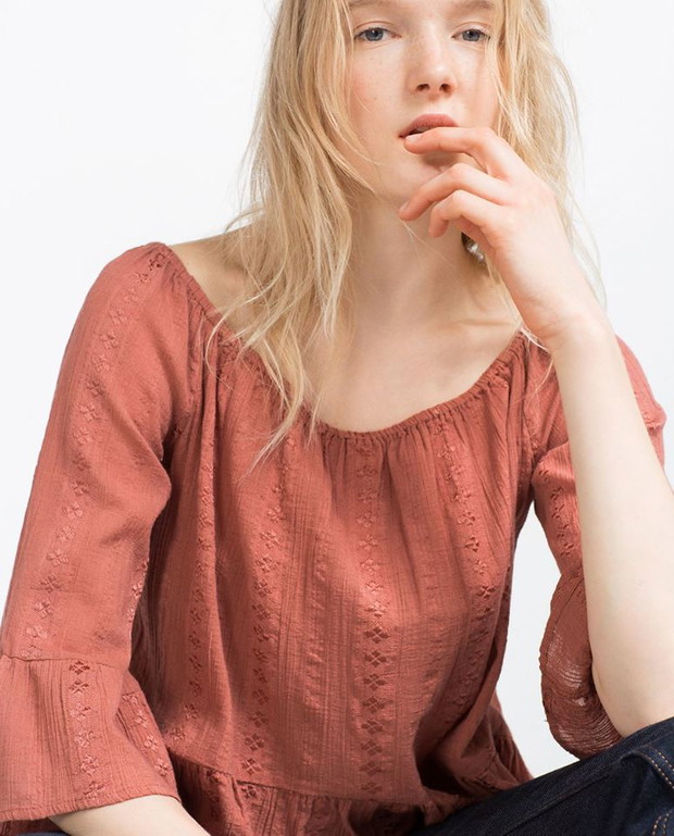 Maja Salamon w sesji Zara