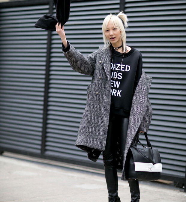 Street fashion: modelki off duty w Nowym Jorku