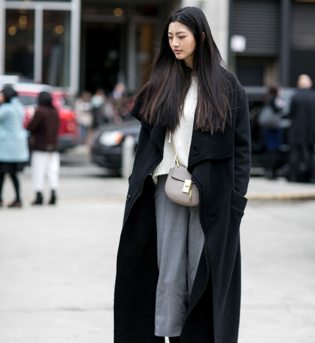 Street fashion: modelki off duty w Nowym Jorku