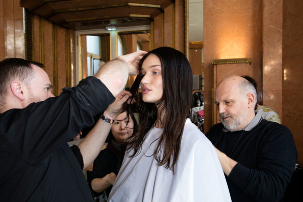 Balmain jesień-zima 2016/2017 - backstage