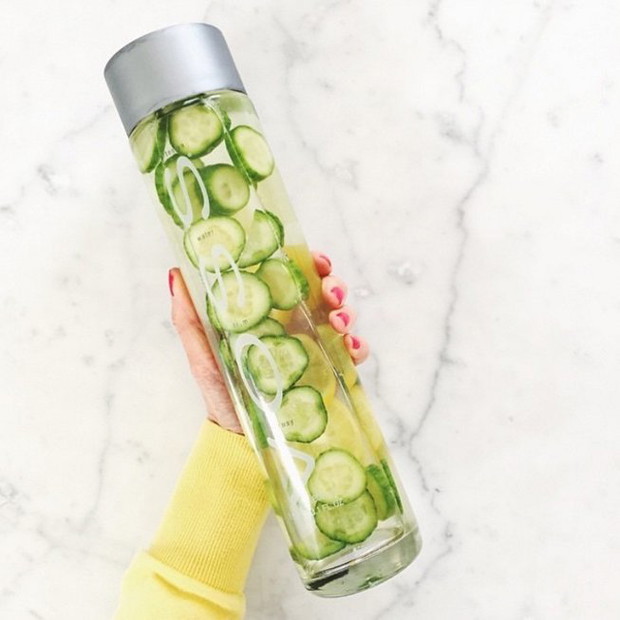 #Detoxwater - sposób na oczyszczanie organizmu, fot. @valphan
