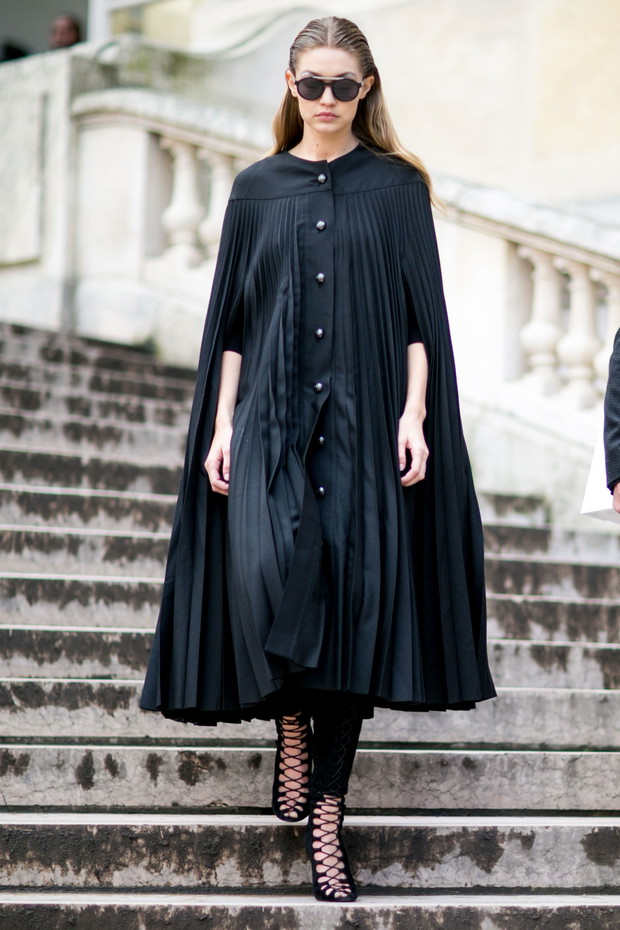 Street fashion: modelki off duty na Paris Fashion Week j-z 2016/2017