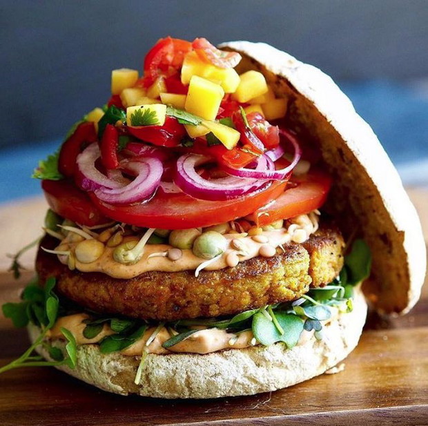 #BESTOFVEGANBURGER - hit na Instagramie, fot. @soulofnewyork