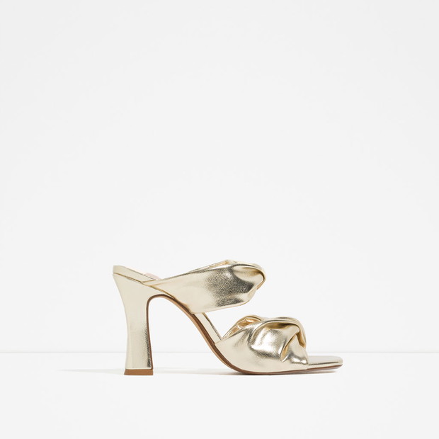 Metaliczne buty trendy 2016