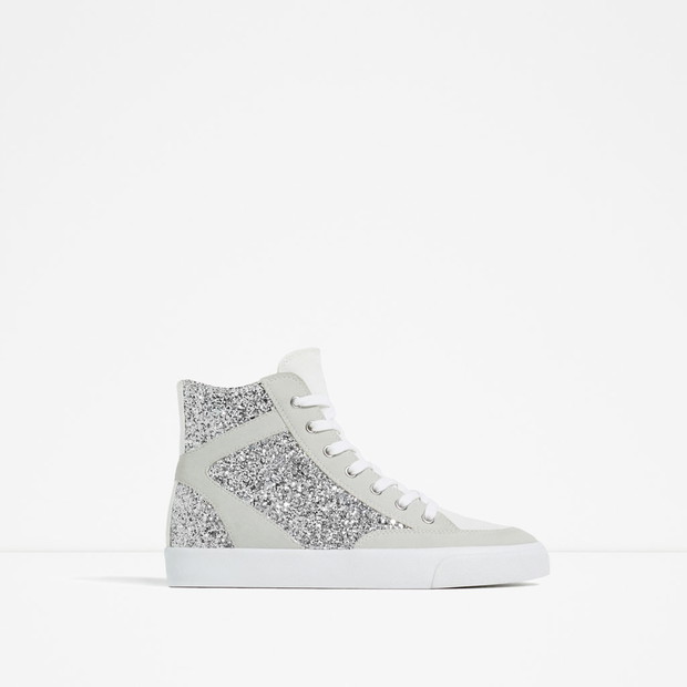 Metaliczne buty trendy 2016