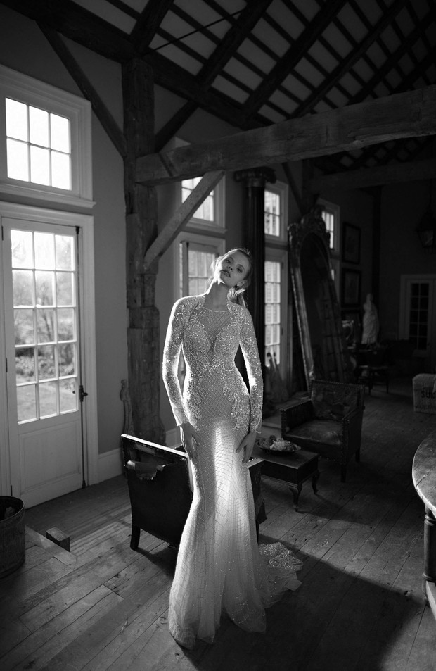 Magdalena Frąckowiak w sukniach ślubnych Berta Bridal