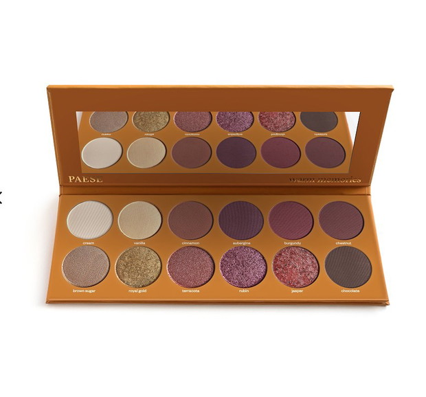 Nowe kosmetyki: paleta cieni do powiek Paese, Warm Memories, 99,90 zł