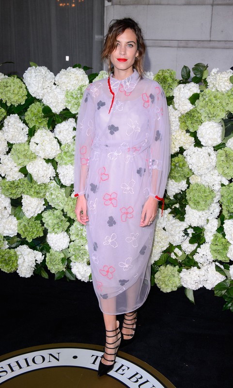 Gwiazdy na London Fashion Week wiosna-lato 2017