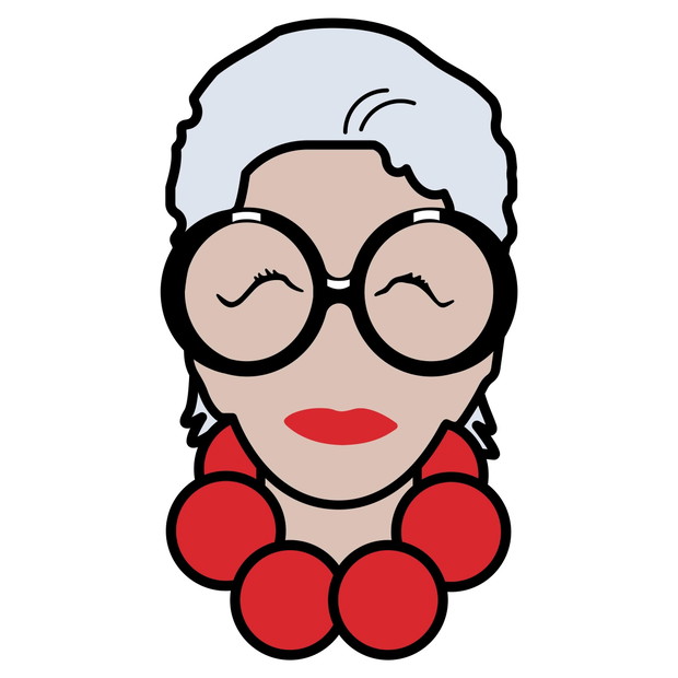 Iris Apfel ma swoje emoji!