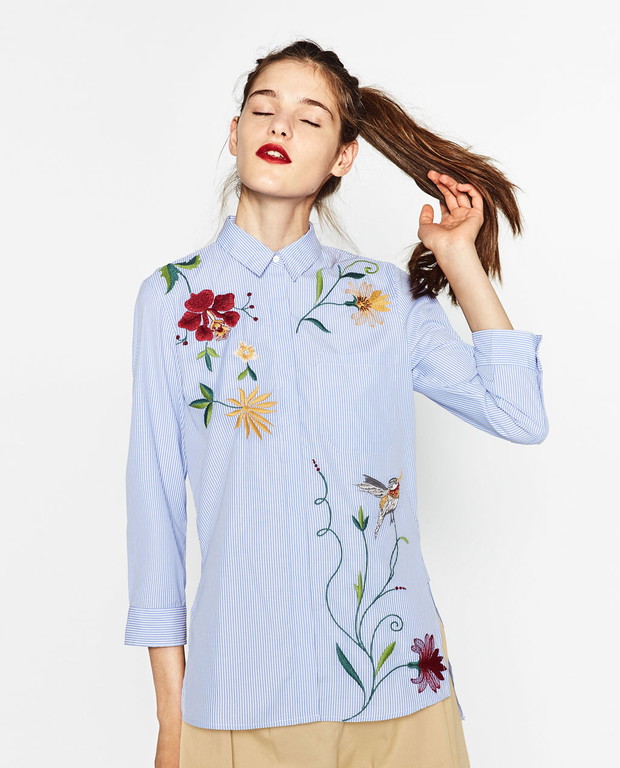 Mikrotrend: hafty, Zara, 139 zł