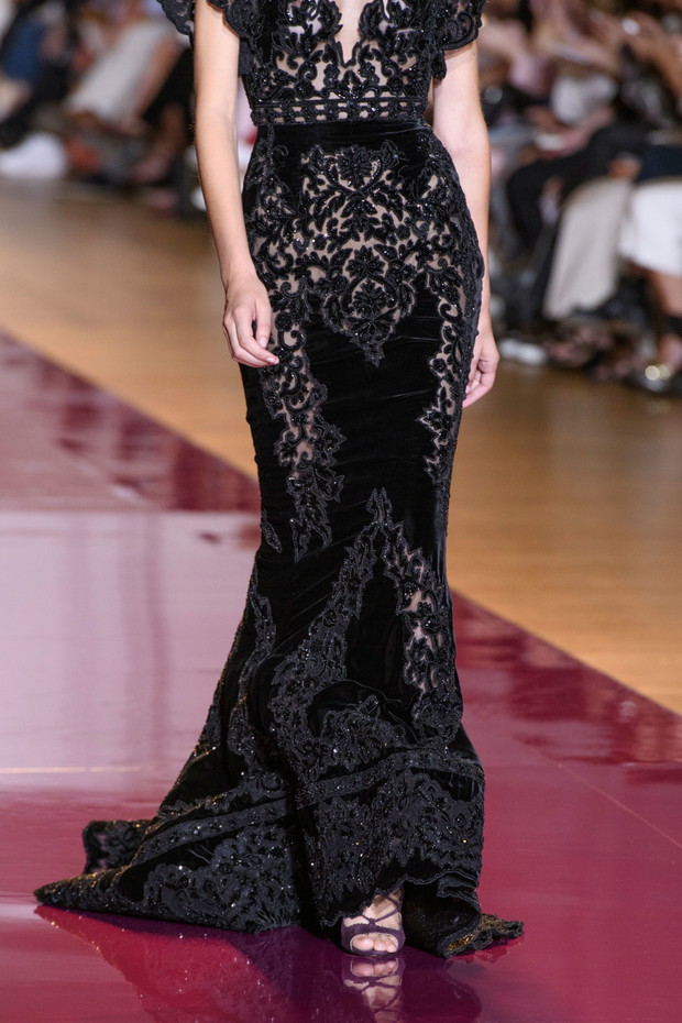 Zuhair Murad haute couture jesień-zima 2016/2017 - detale, fot. Imaxtree